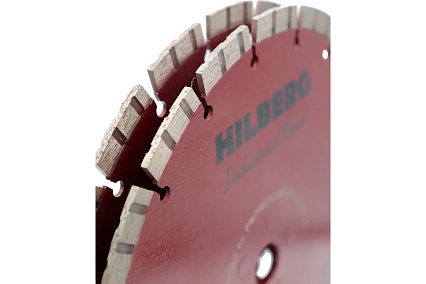 Диск алмазный отрезной Industrial Hard CnB 230 мм, 2 шт Hilberg HI886