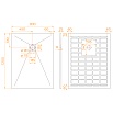 Поддон для душа RGW Stone Tray-G 120x90 камень, графит 14152912-02-11