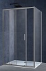 Душевой уголок Vincea Alpha VSR-3AL9013CLGM 130x90 вороненая сталь, прозрачное