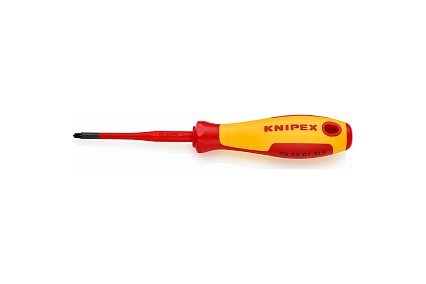 Тонкая отвёртка Knipex PlusMinus Pozidriv, 212мм KN-982502SLS