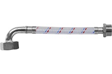 Гибкая подводка для воды ЦС ГИГАНТ 17 нейлон 3/4”Ш х 1Г-угол L-150 см, штука ГП002489