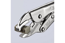 Ручной зажим Knipex круг 30 мм, квадрат 20 мм,под ключ 30 мм,штрихкод на ручках KN-4104180EAN