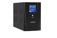 Источник бесперебойного питания Exegate SpecialPro Smart LLB-2000.LCD.AVR.1SH.2C13.RJ.USB 2000VA/1200W, 1Sch/2C13,RJ45/11,USB, металлический корпус, Black 292630