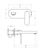 Смеситель для раковины Cezares STYLUS-BLI1-01-W0 хром