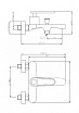 Смеситель для ванны Cezares Momento MOMENTO-VD-01 хром