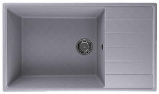 Кухонная мойка Ulgran Quartz Prima 860-05 86 см бетон