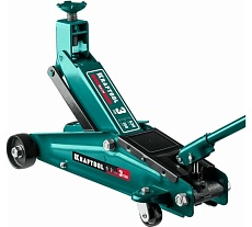 Подкатной домкрат Kraftool SUV с высоким подъемом 3т, 190-530мм 43458-3