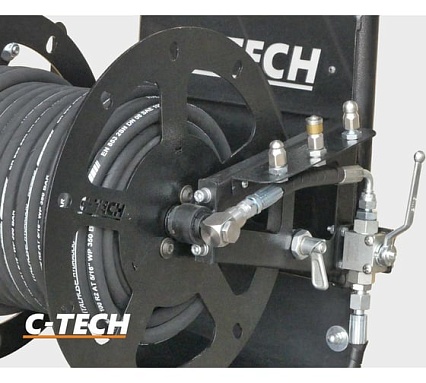 Аппарат для прочистки канализации C-TECH CM1520 комплект с барабаном, шланг 30м (1200 л/ч, 150 бар, 5.5 кВт) CM1520ET1E4BP2A1D1FMTP3