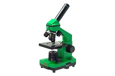 Школьный микроскоп Микромед Эврика 40х-400х в кейсе (лайм) 25447