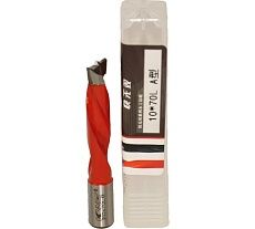 Сверло для глухих отверстий KWS HW 10х43х70 мм, Z=2, L K6 4040-01003-A1070L