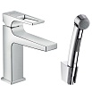 Смеситель для раковины Hansgrohe Metropol 110 74522000 с гигиен.душем