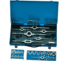 Набор резьбонарезного инструмента ZIRA № 6030 HSS, 44 предмета ZI-450120