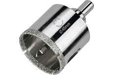 Коронка алмазная по керамограниту и керамике с центрирующим сверлом 45 мм Diamond Industrial DIDCSC045