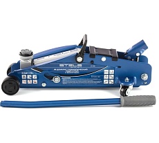 Гидравлический подкатной домкрат с фиксатором 2,5т 140-385 мм Stels 51152