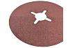 Фибровый круг Long Abrasive AF 561 оксид алюминия, 125x22,23мм, P60, 10 шт D11015-10
