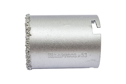 Коронка кольцевая с напылением из карбида вольфрама (53 мм) Kraftool 33401-53_z01