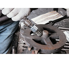 Щетка кистевая витая с хвостовиком 25 мм, проволока - INOX 0.50 мм DeBever DB80163400
