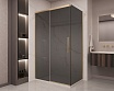 Душевой уголок Vincea Stella VSR-1ST9012CGG 120x90 брашированное золото, тонированное