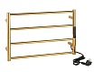 Полотенцесушитель электрический Bemeta 704153081 63W 560x370, золото