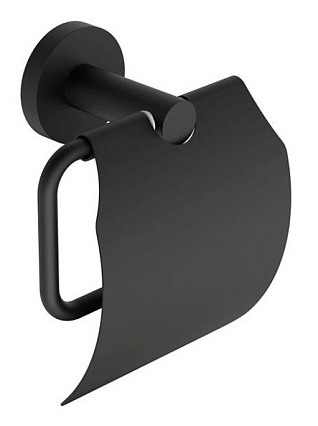 Держатель туалетной бумаги AQUAme Trento AQM7210MB черный матовый