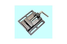 Станочные тиски TLX для сверлильных станков 100мм тип 2 неповоротные ход 108мм, паз 12х74мм 66392