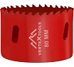Коронка биметаллическая по металлу 80 мм Vertextools 2525-80