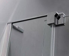 Душевой уголок Cezares Slider SLIDER-AH-1-90-80/90-GRIGIO-NERO 90x80/90 серый, черный