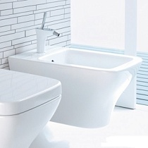 Смеситель для биде Hansgrohe PuraVida 15270400 хром/белый