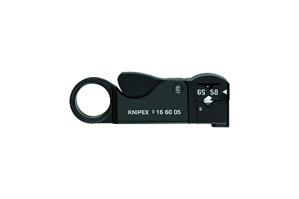 Стриппер коаксиальных кабелей Knipex KN-166005SB