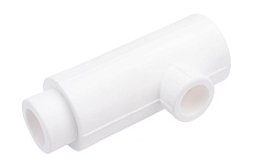 Коллектор Blue Ocean полипропилен 1 отвод - 32х20х1 осевое 100 мм PPRF/FCEUM-02(W)-32х20х1