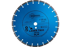 Диск алмазный отрезной Сегментный Laser Trio Бетон (350х25.4 мм) TRIO-DIAMOND 380350