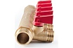 Коллектор с шаровыми кранами PROFACTOR в/н 3/4" х 5 вых 1/2"нар PF MV 264.5