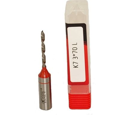 Сверло монолитное для глухих отверстий KWS HWМ 3х35х70 L K7 4093-05955-630825512