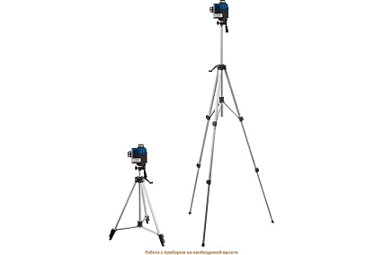 Линейный лазерный нивелир Зубр Крест-2D 34907-2