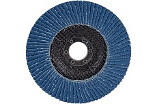 Круг лепестковый торцевой циркониевый 125 мм, р60 Vertextools 13125-60