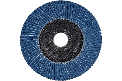 Круг лепестковый торцевой циркониевый 125 мм, р60 Vertextools 13125-60