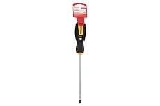 Шлицевая отвертка Rexant SL 6х150 мм, двухкомпонентная рукоятка 12-6431