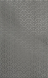 Декор Kerama Marazzi Ломбардиа серый темный 25х40 см, HGD\C371\6399