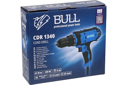 Дрель-шуруповерт Bull CDR 1340 1333409