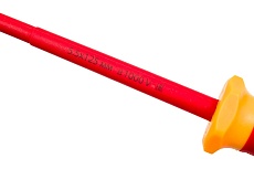 Диэлектрическая шлицевая отвертка SHTOK 1000В 5.5x125 мм 09202