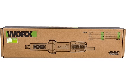Прямошлифовальная машина WORX Professional 450 Вт, 6 мм WU774