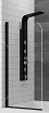 Шторка для ванны RGW Screens SC-09B 70x150 прозрачное, черный
