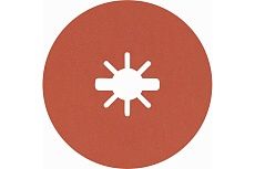 Диск фибровый R782 Prisma (25 шт; 125х22.2 мм; P80; X-Lock) Bosch 2608621826