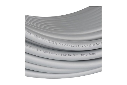 Стабильная труба PE-Xc/Al/PE-Xc STOUT 16x2.6, бухта 100 м SPS-0001-001626 RG008TN2SUJ02L