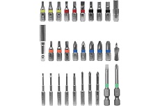 Аккумуляторная отвертка Worx 4В, 5Нм, 1,5Ач, набор оснастки WX242