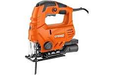 Лобзик Спец БПМ-850, 800 Вт, литая алюм. подошва, лазерная направляющая, быстрозажимной патрон,0-3000об/мин, маятник, макс глубина пропила в дереве 80мм, цв коробка СПЕЦ-4057