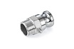 Камлок тип F TITAN LOCK серия EcoLine ниппель, наружая резьба BSP 3/4, AISI304, TL75FSS-EL