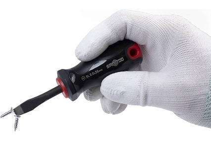 Отвертка Sanitoo PRO Diamond SL6.0x38 мм, с алмазным покрытием 3204