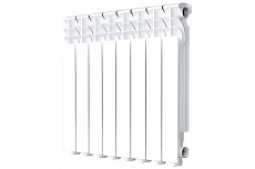 Алюминиевый радиатор Grosseto 500/80 10 секций Grosseto ECO З 2033706