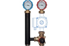 Насосная группа быстрого монтажа Warme с трехходовым краном, без насоса Maske40.2